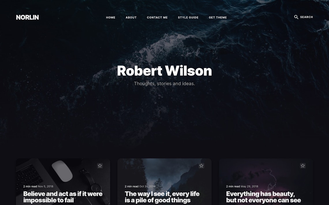 Le thème Norlin