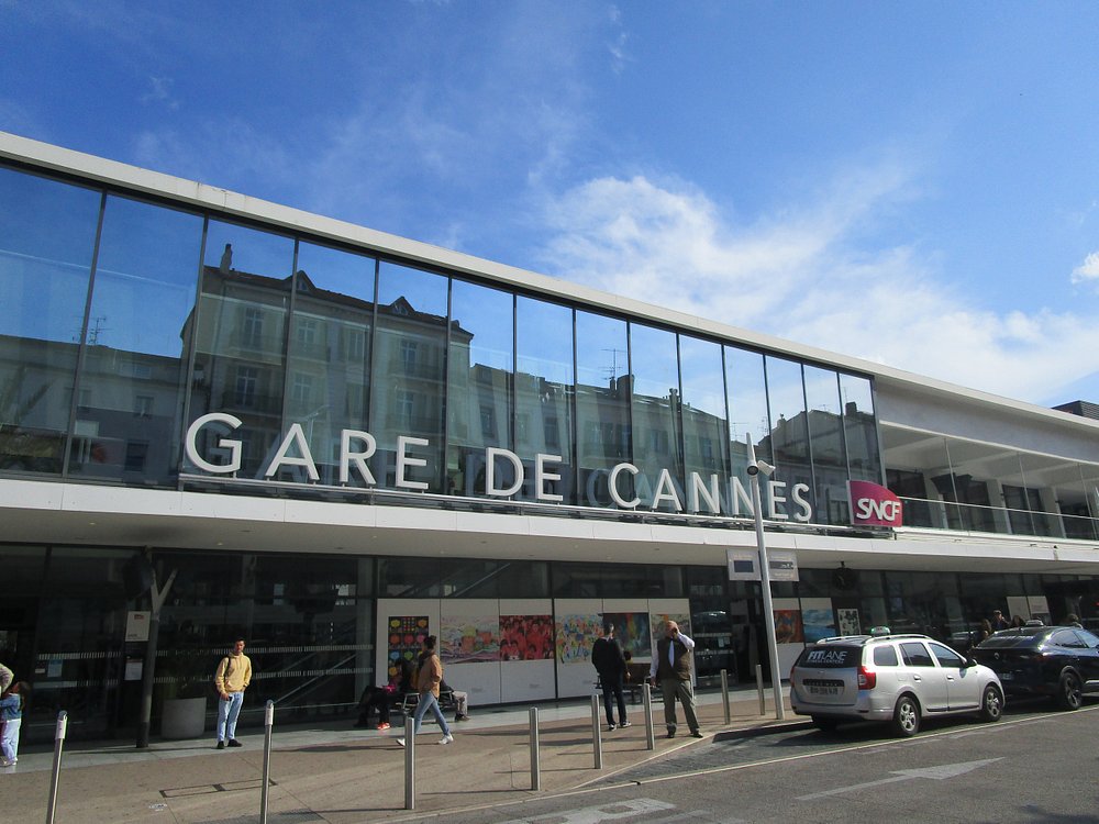 La gare SNCF de Cannes, 2024