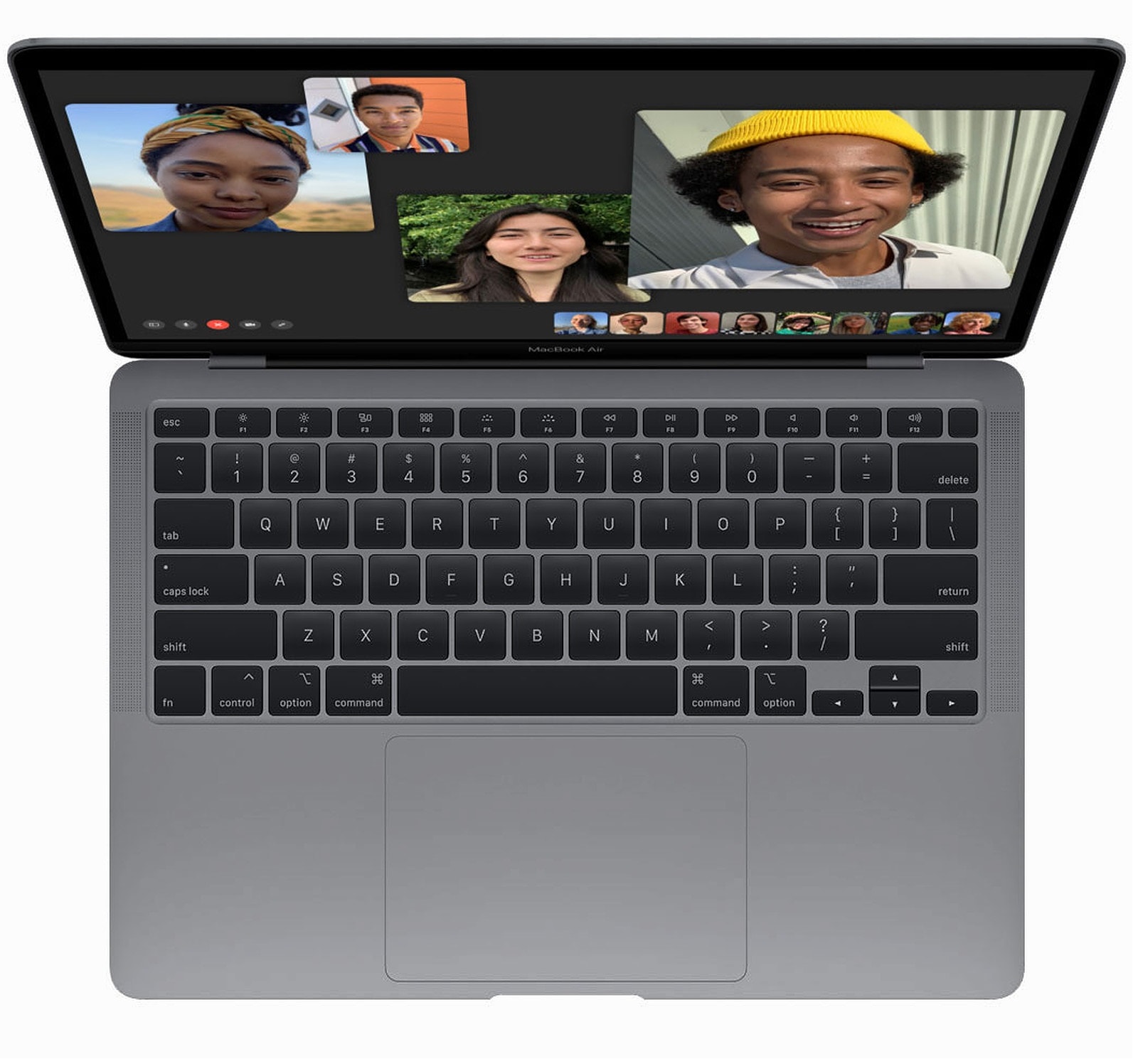 Photographie promotionnelle du MacBook Air année 2020