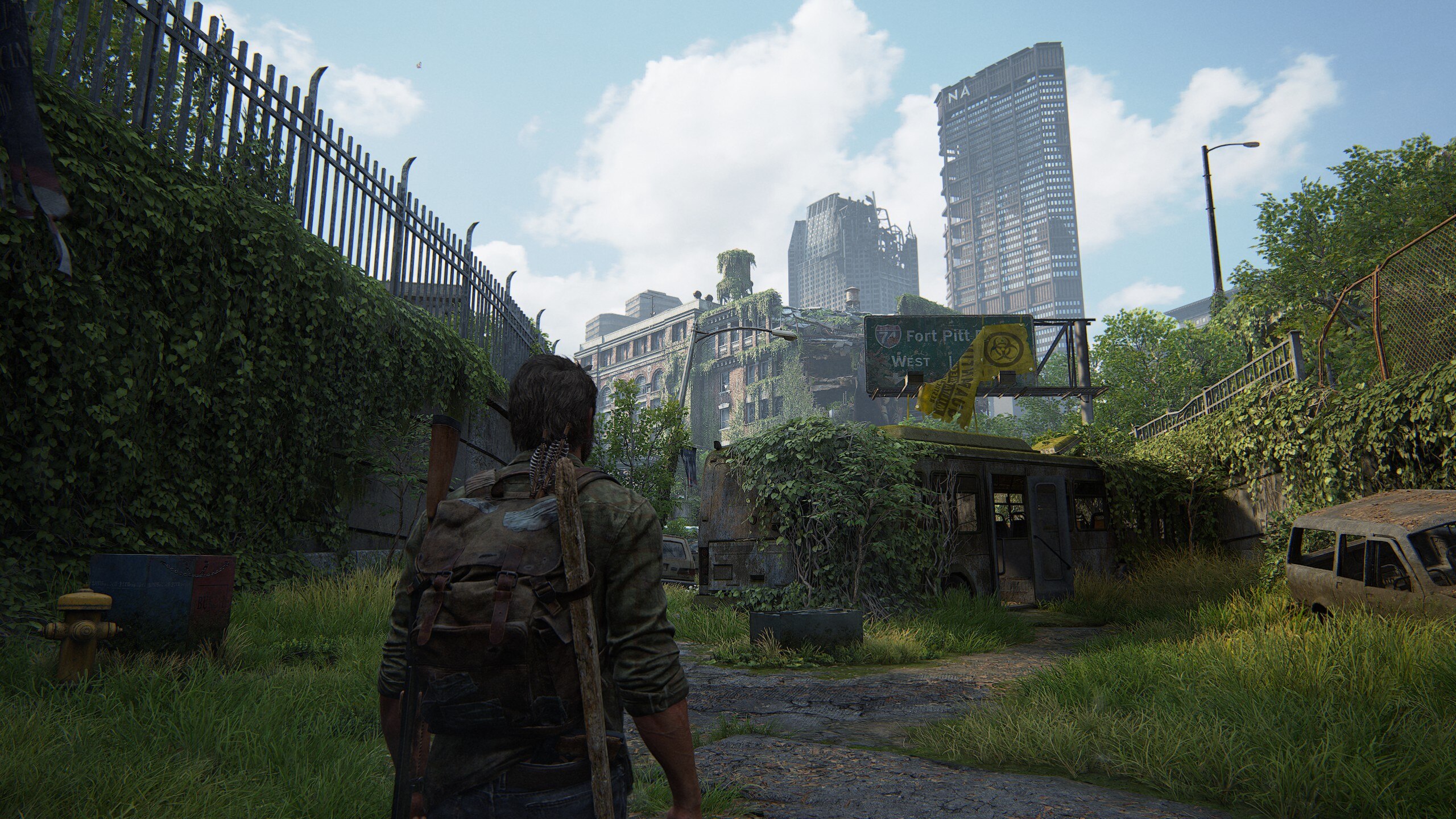 Capture d'écran du jeu vidéo « The Last of Us Part I » en qualité maximale, avec une résolution QHD