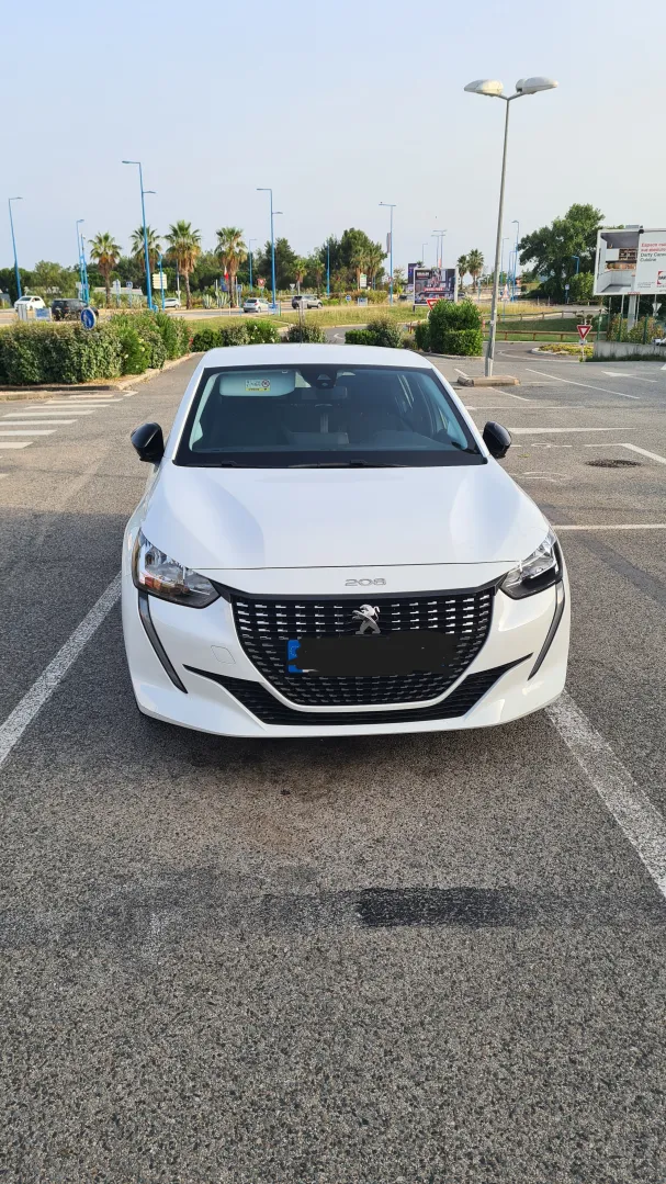 Photo de ma Peugeot 208 le jour de son acquisition (2024)